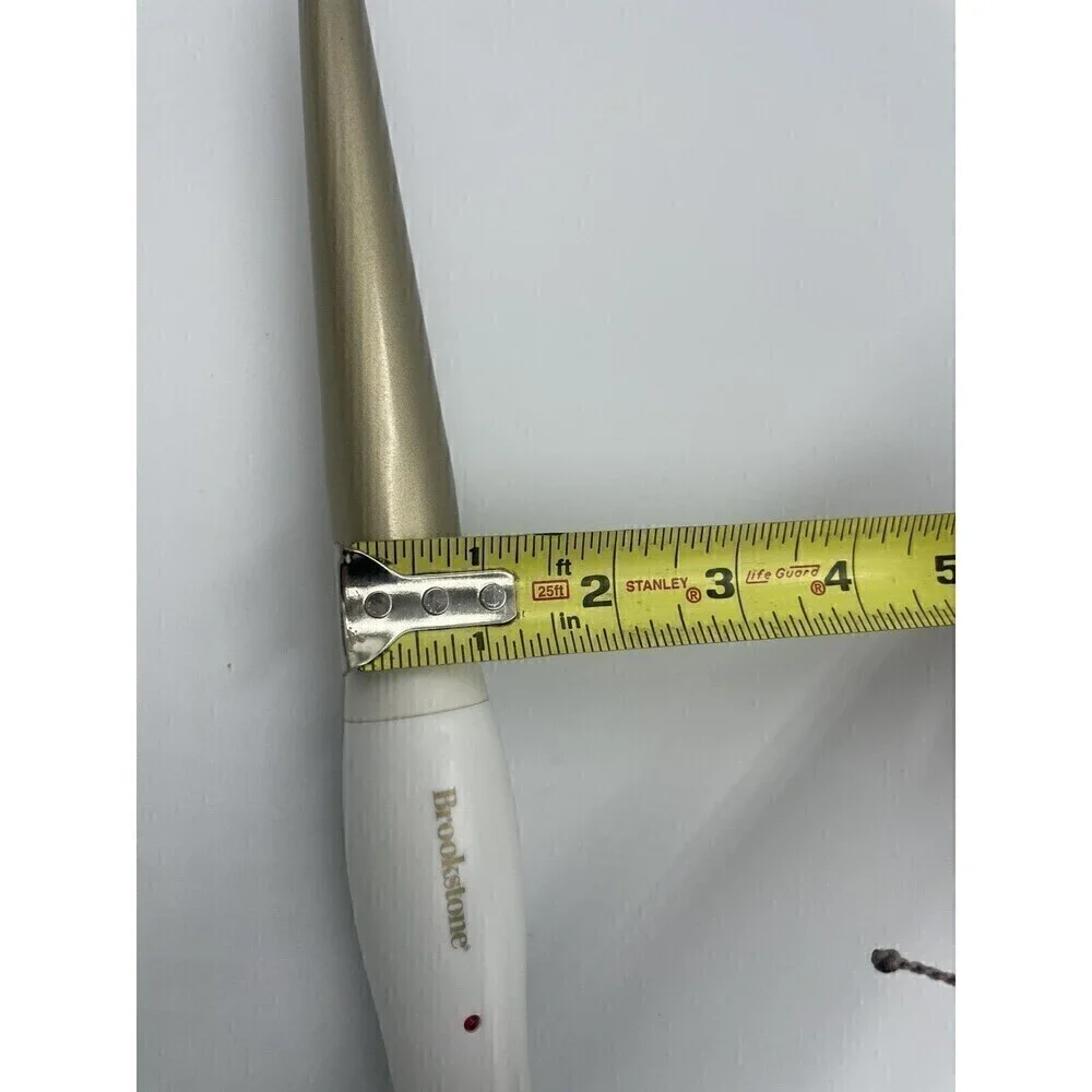 Brookstone glamour waves conical curling wand Iron 1”